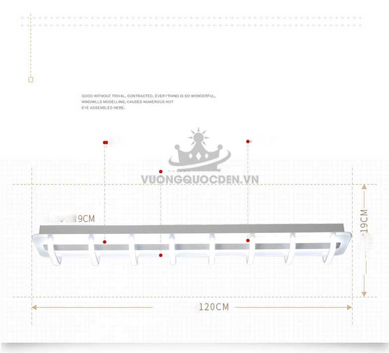 Đèn ốp trần LED acrylic PJ497-11